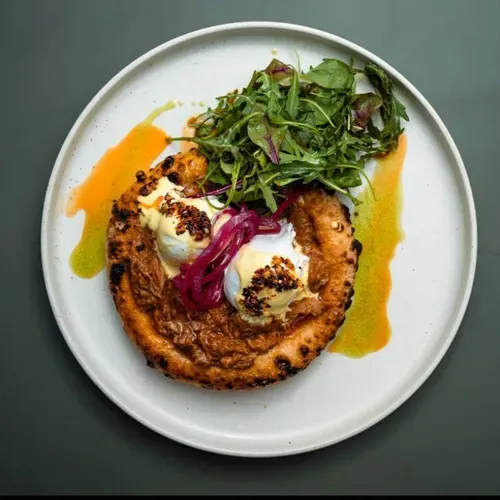 Pulled Pork Eggs Benedict 