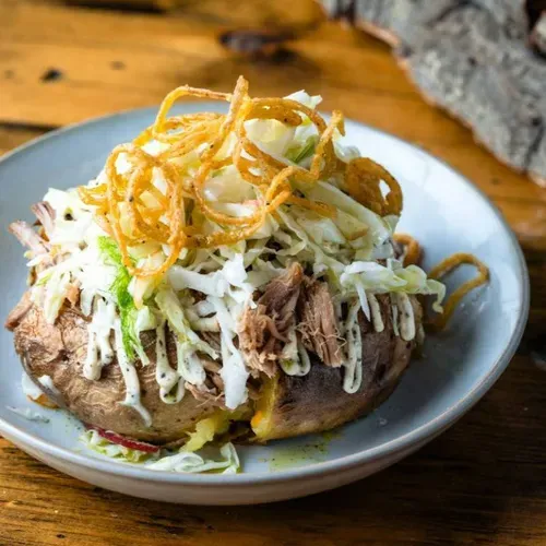 Pulled Pork Jacked Potato